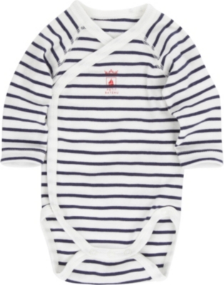PETIT BATEAU Striped bodysuit newborn-24 months