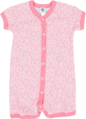 PETIT BATEAU Cherry baby-grow newborn-24 months