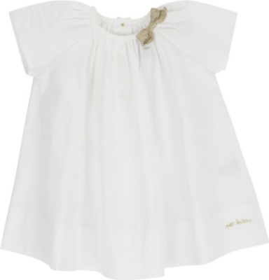 PETIT BATEAU Bow detail dress 3 months-3 years