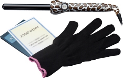 JOSE EBER Zebra print curling iron