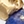 Gold with blue