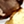 Gold with brown