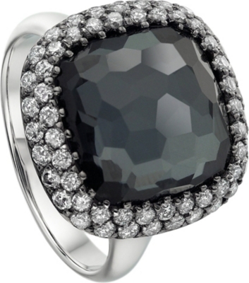 ASTLEY CLARKE Connie 18ct white gold quartz ring