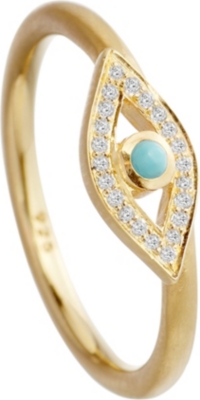 ASTLEY CLARKE Evil eye ring