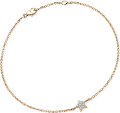 ASTLEY CLARKE Diamond Star 14ct gold bracelet