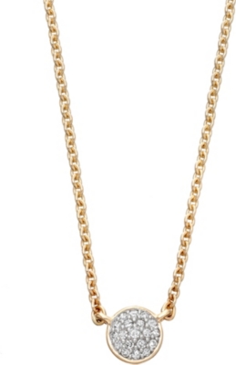 ASTLEY CLARKE A Little Muse 14ct gold diamond pendant necklace