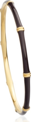 ASTLEY CLARKE Bamboo 18ct gold vermeil bangle