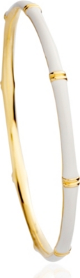 ASTLEY CLARKE Bamboo 18ct gold vermeil bangle