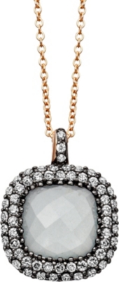 ASTLEY CLARKE Connie grey aquamarine necklace
