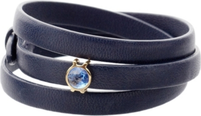 ASTLEY CLARKE Bolsena midnight and blue quartz bracelet
