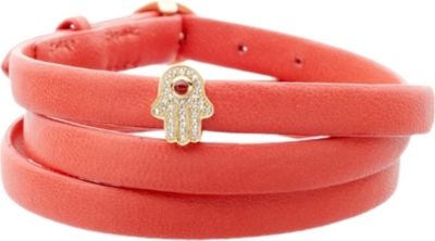 ASTLEY CLARKE Bolsena poppy hamsa bracelet
