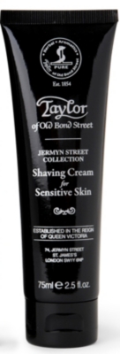 TAYLOR OF OLD BOND STREET Jermyn Street shaving cream for sensitive skin 75ml