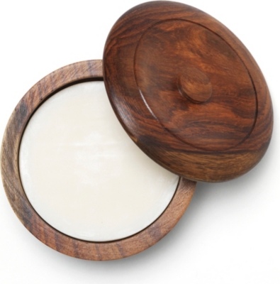 TAYLOR OF OLD BOND STREET Sandalwood shaving soap with wooden bowl (Sandalwood+fragranced+shaving+soap
