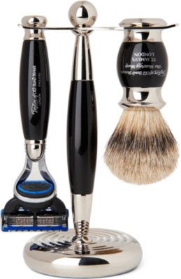 TAYLOR OF OLD BOND STREET Edwardian shaving set with Fusion razor