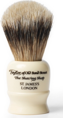 TAYLOR OF OLD BOND STREET Super Badger shaving brush in travel case