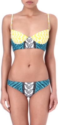 MARA HOFFMAN Luau underwired bikini