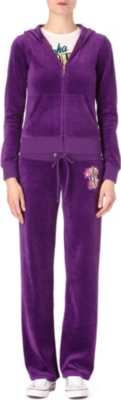 JUICY COUTURE Paradise velour tracksuit