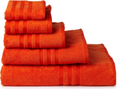 RALPH LAUREN HOME Player towels orange