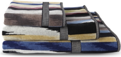MISSONI HOME Homer towels brown