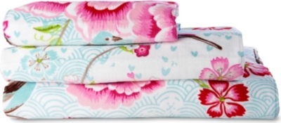 PIP STUDIO Birds in Paradise towels white