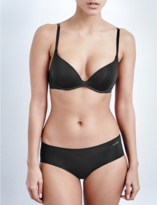 CALVIN KLEIN Push Positive plunge bra range