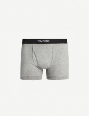 TOM FORD: Logo-embroidered cotton-blend jersey boxers