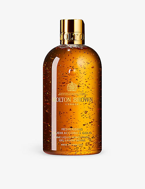 MOLTON BROWN: Oudh accord and gold shower gel 300ml