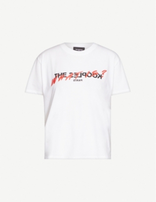 THE KOOPLES: Logo-print cotton-jersey T-shirt