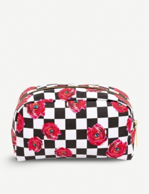 SELETTI: Seletti wears Toiletpaper floral-print faux-leather case 23cm x 13cm