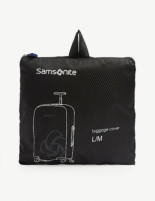 SAMSONITE ACCESSORIES: Logo medium/large foldable luggage cover
