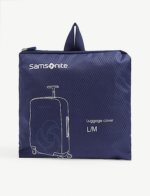 SAMSONITE ACCESSORIES: Logo medium/large foldable luggage cover