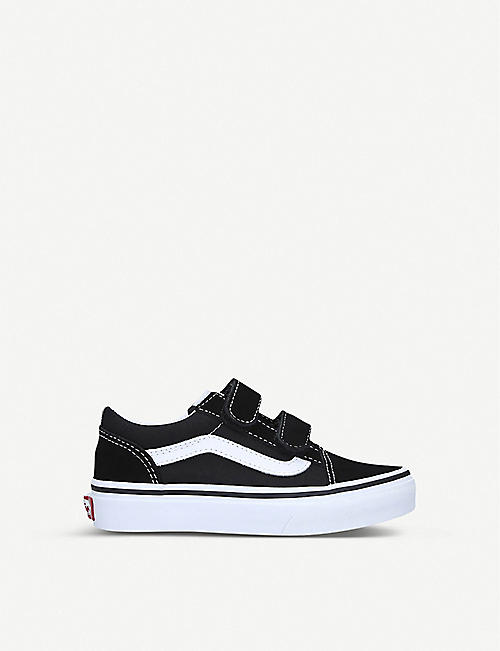 VANS: Old Skool suede and canvas trainers 4-8 years