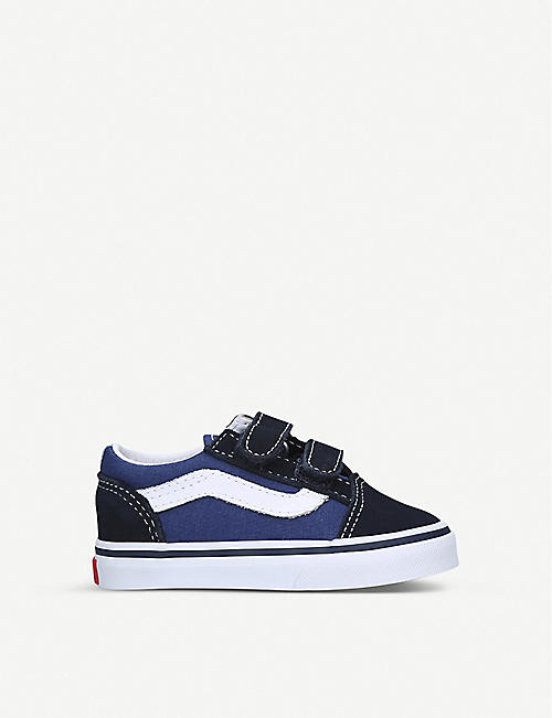 VANS: Old Skool suede and canvas trainers 1-4 years