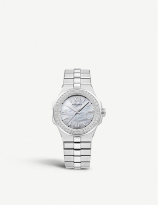 CHOPARD: 298601-3002 Alpine Eagle automatic Lucent steel A223 and diamond watch