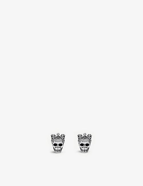 THOMAS SABO: Rebel Kingdom sterling-silver and zirconia earrings