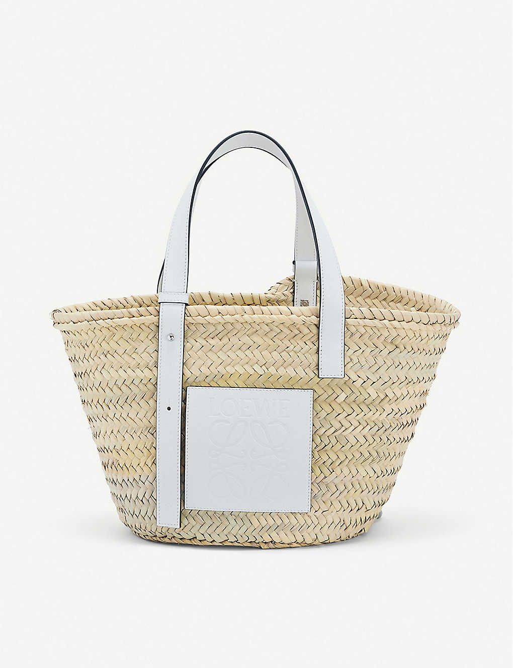 Basket woven raffia bag(8627533)