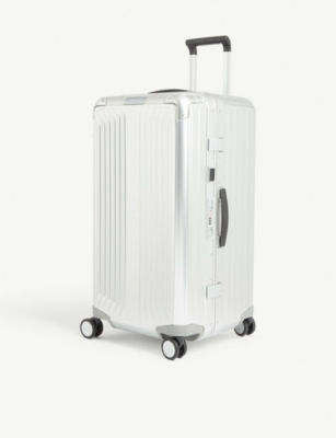 SAMSONITE: Lite-Box Alu Spinner hard case 4 wheel cabin suitcase 74cm