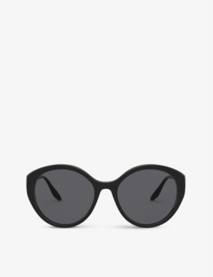 PR 18XS polarised phantos-frame acetate sunglasses(8971752)