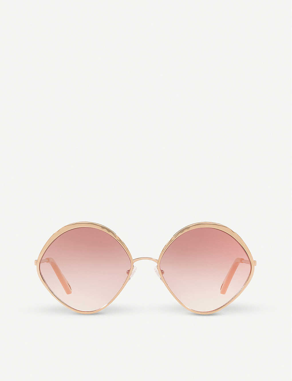 CE168S 60 Dani rose-gold and polycarbonate diamond-frame sunglasses(8755521)