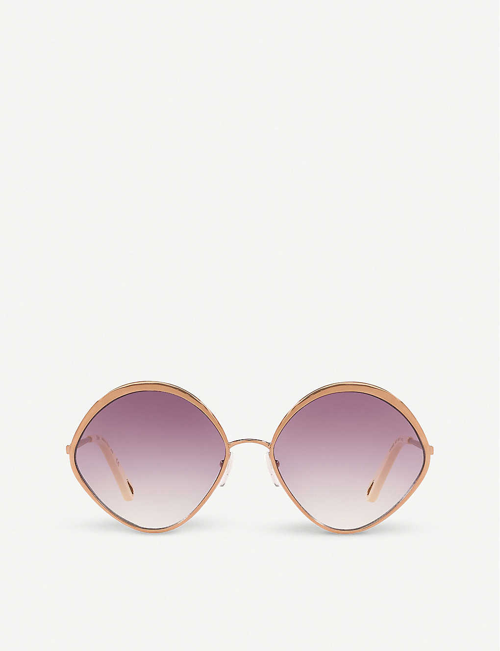 CE168S Dani rose-gold and polycarbonate diamond-frame sunglasses(8755533)