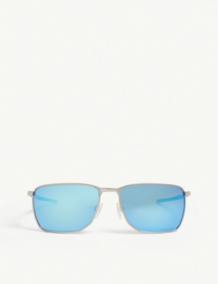OAKLEY: OO4142 Ejector metal rectangular-frame sunglasses