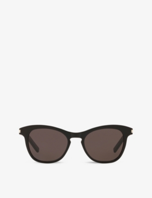 SL356 round-frame acetate sunglasses(9000864)