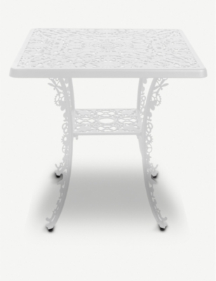 SELETTI: Industry cast-aluminium table 71cm