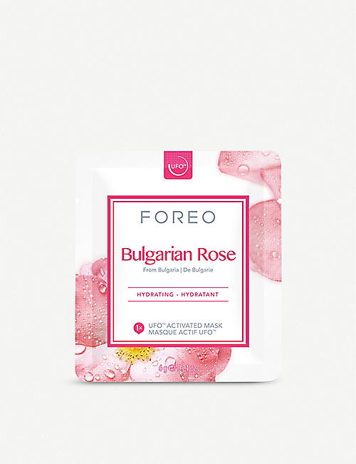 FOREO: Bulgarian Rose UFO-Activated Face Mask pack of six
