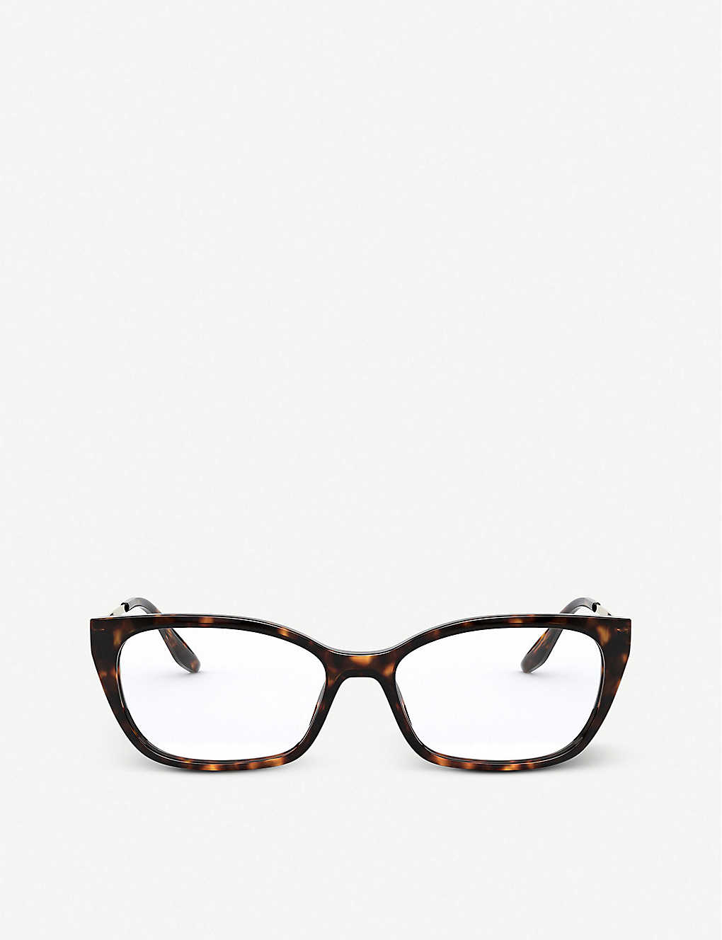PR 14XV acetate and metal cat-eye glasses(8759305)
