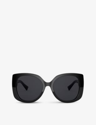 VERSACE: VE4387 square-frame acetate sunglasses