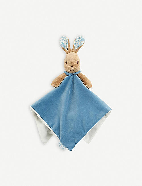 PETER RABBIT: Peter Rabbit soft plush comfort blanket 12cm