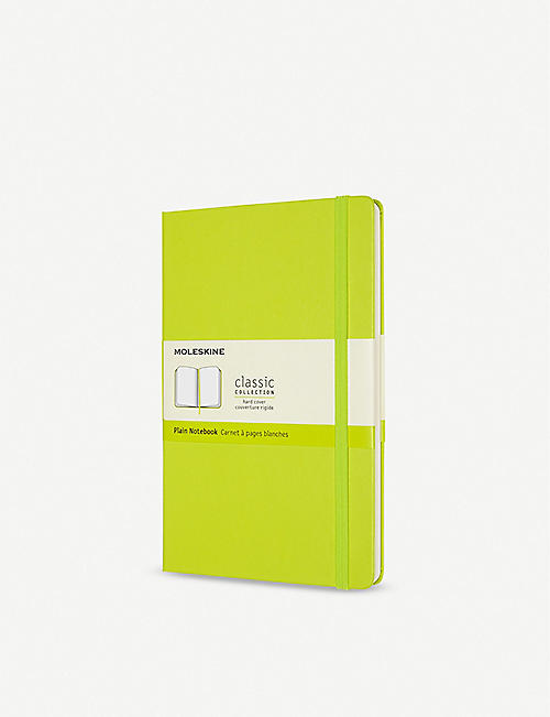MOLESKINE: Classic collection plain hardcover notebook 21x13cm