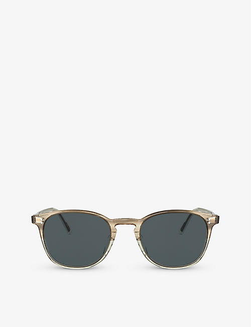 OLIVER PEOPLES: OV5397SU Finley Vintage square-frame acetate sunglasses