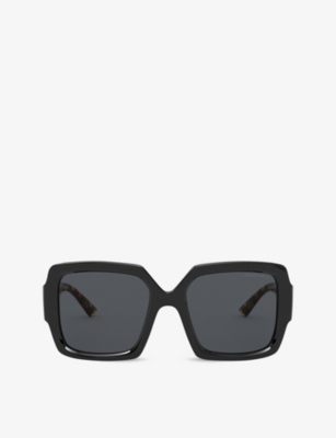 PR 21XS rectangle-frame acetate sunglasses(9005189)